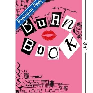 Mean Girls Burn Book Poster